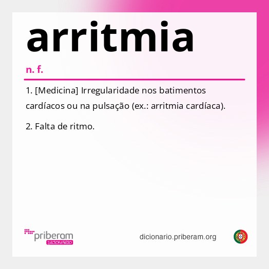 Significado de arritmia