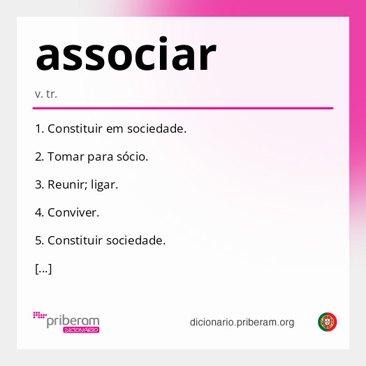 Significado de associar