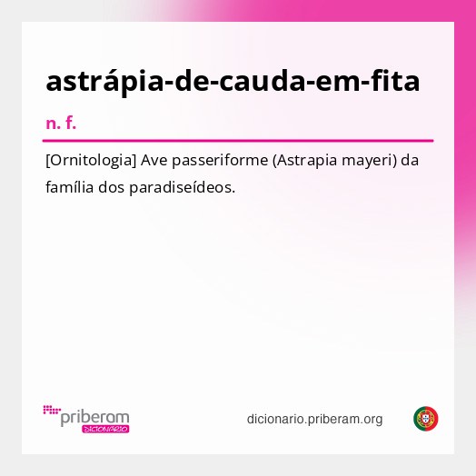Significado de astrápia-de-cauda-em-fita
