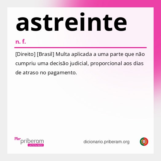 Significado de astreinte