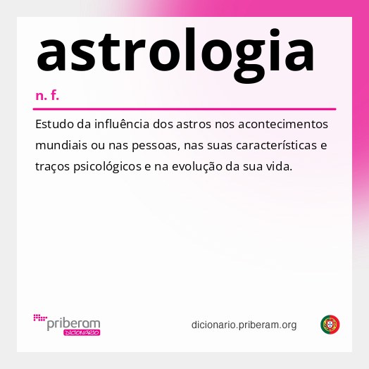 Significado de astrologia