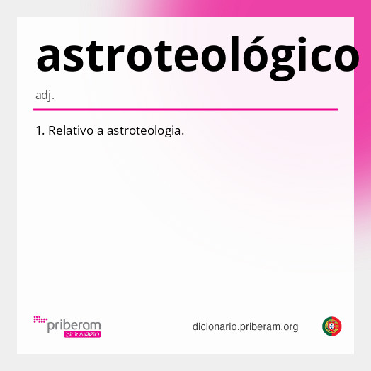 Significado de astroteológico
