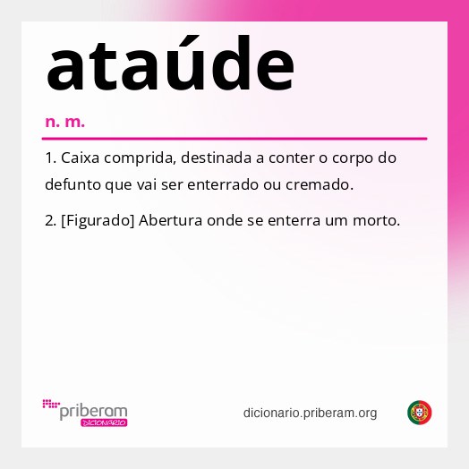 Significado de ataúde