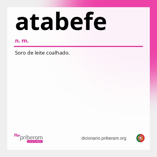 Significado de atabefe