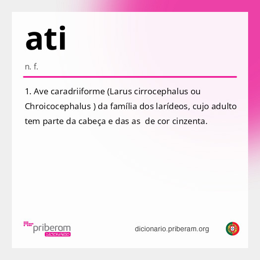 Significado de ati