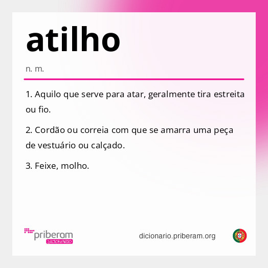 Significado de atilho