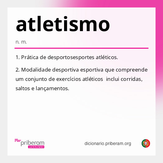 Significado de atletismo