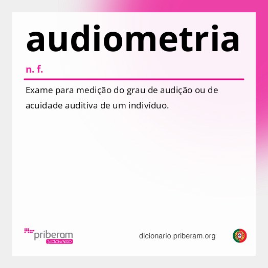 Significado de audiometria