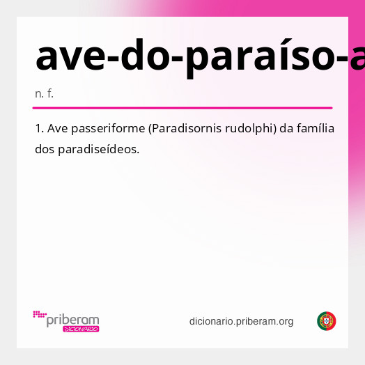 Significado de ave-do-paraíso-azul