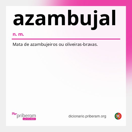Significado de azambujal