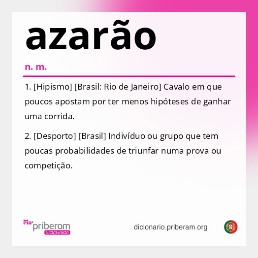 Significado de azarão