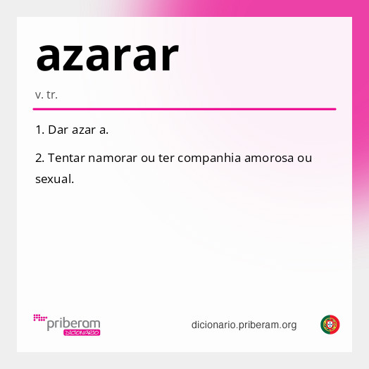 Significado de azarar