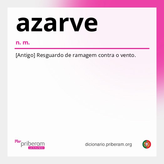 Significado de azarve