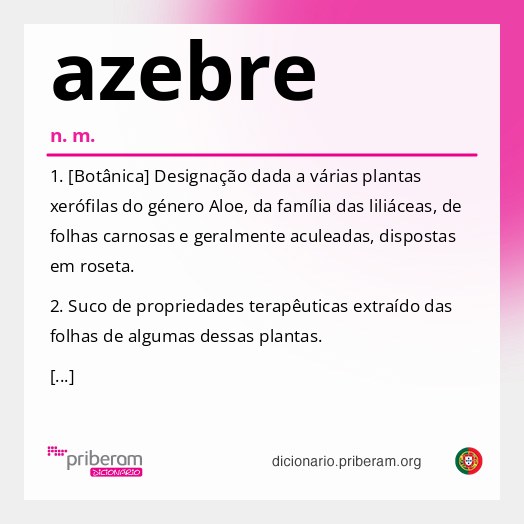Significado de azebre