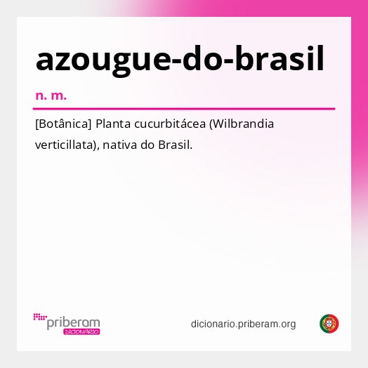 Significado de azougue-do-brasil