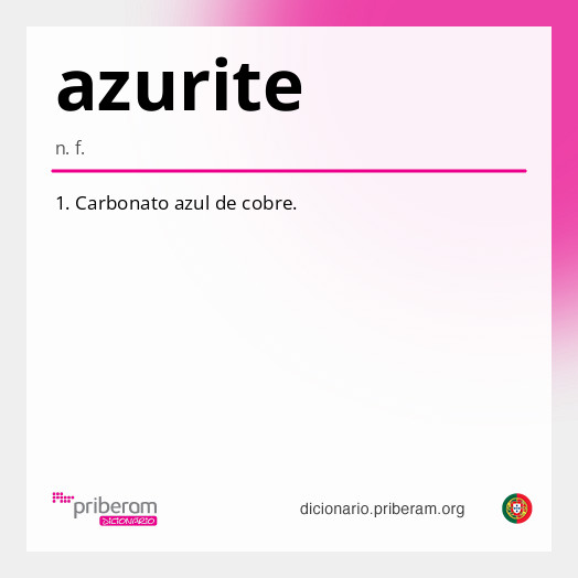 Significado de azurite