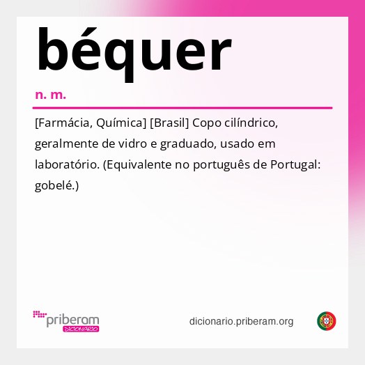Significado de béquer
