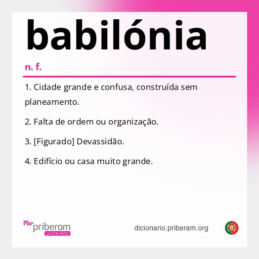 Significado de babilónia