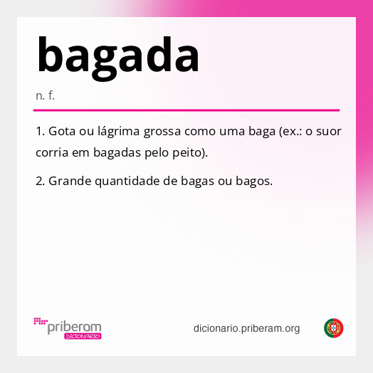 Significado de bagada