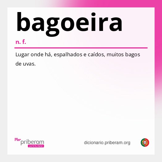 Significado de bagoeira
