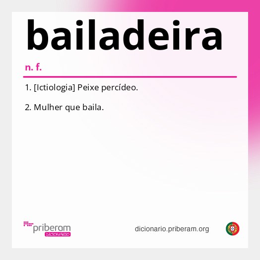 Significado de bailadeira