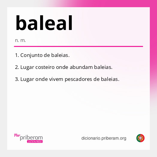 Significado de baleal