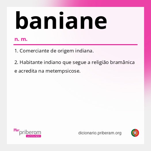 Significado de baniane