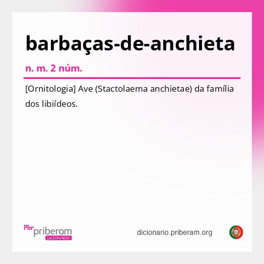 Significado de barbaças-de-anchieta