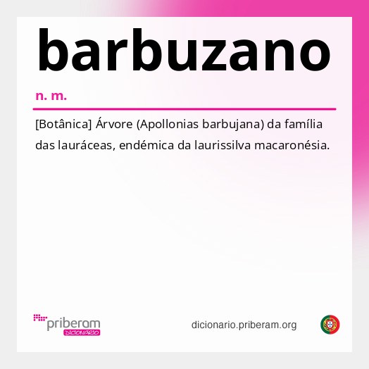 Significado de barbuzano
