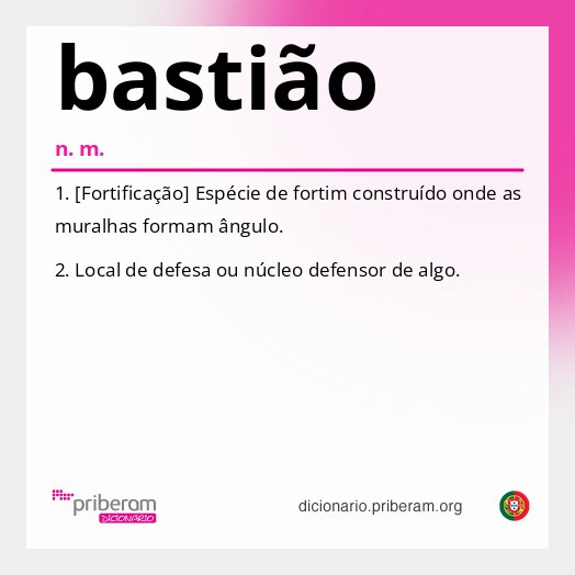 Significado de bastião