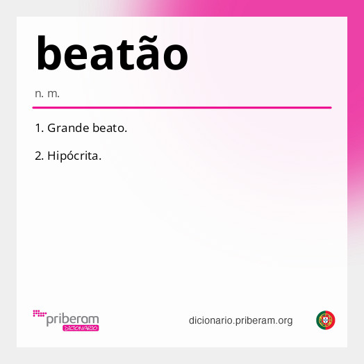 Significado de beatão