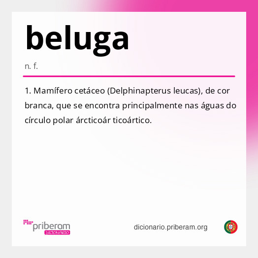 Significado de beluga