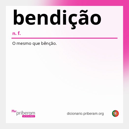 Significado de bendição