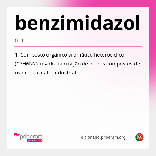 Significado de benzimidazol