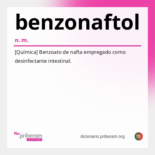 Significado de benzonaftol