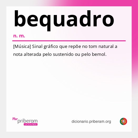 Significado de bequadro