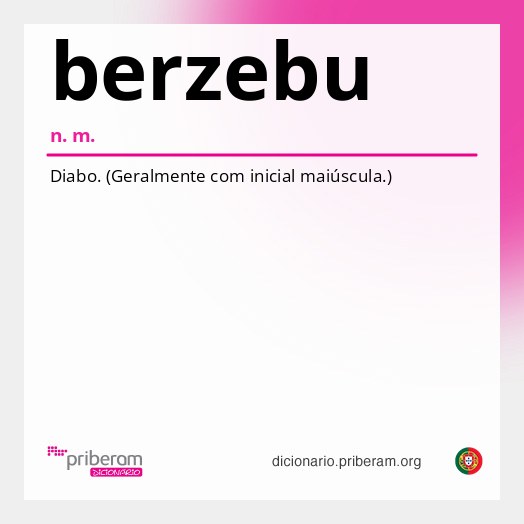 Significado de berzebu