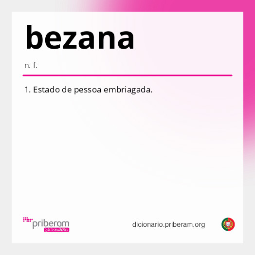 Significado de bezana