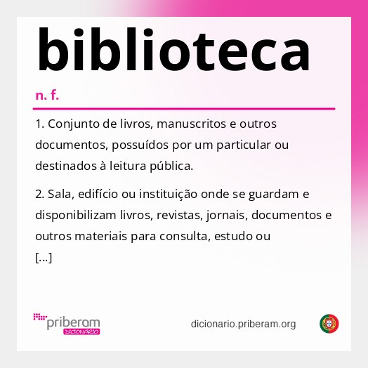 Significado de biblioteca