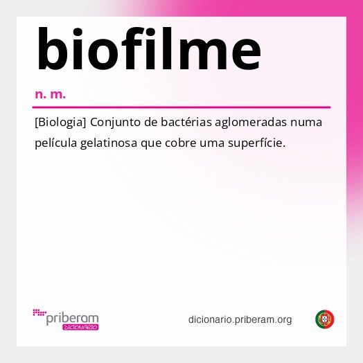 Significado de biofilme