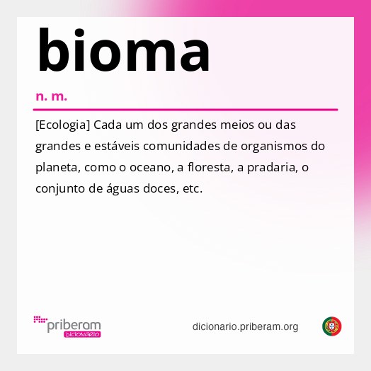 Significado de bioma