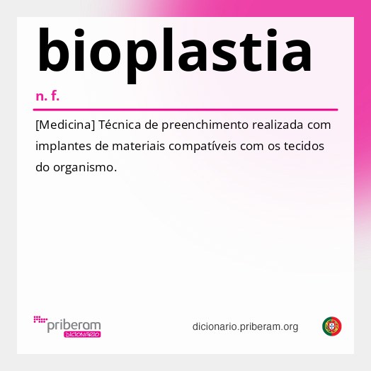 Significado de bioplastia