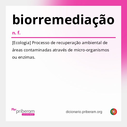 Significado de biorremediação