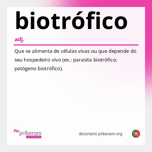 Significado de biotrófico