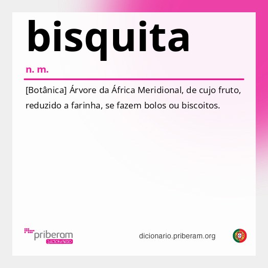 Significado de bisquita