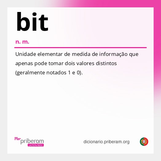 Significado de bit