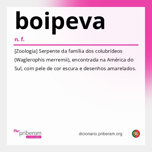 Significado de boipeva