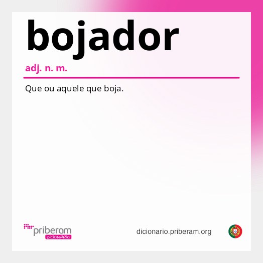 Significado de bojador