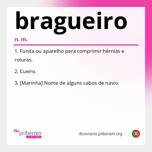 Significado de bragueiro