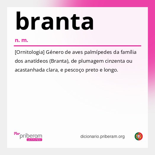 Significado de branta